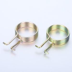 Heli Spring Quickly Manufacture Sample Flat Coil Double Helix Torsion Spring