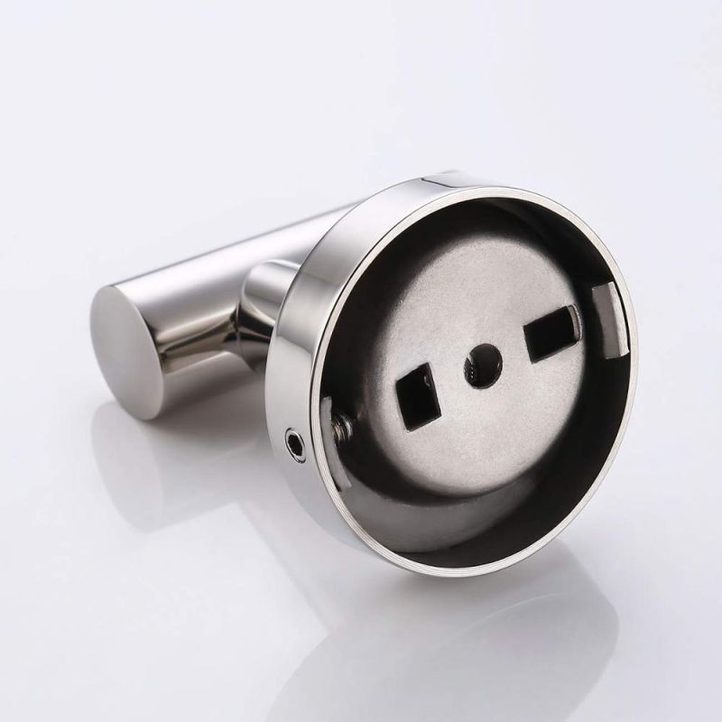 Bathroom Matte Black Coat Hook SUS 304 Stainless Steel Single Towel/Robe Clothes Robe Hook