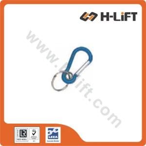 Aluminimum Snap Hook with Eyelet and Key Ring