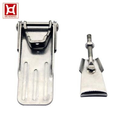 OEM ODM Stainless Steel Iron Butterfly Shape Hasp Claw Fastener Locking Cabinet Clip Clamp Toggle Latch