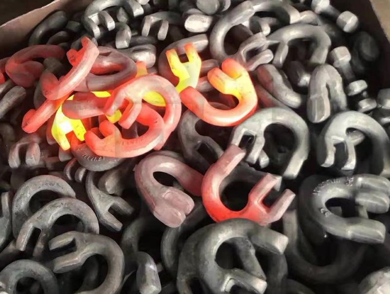 CE Alloy Steel G80 European Type Drop Forged Lifting Chain Connecting Link