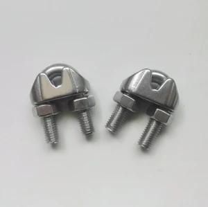 China Manufacturer Stainless Steel DIN 741 Wire Rope Clip/Rigging