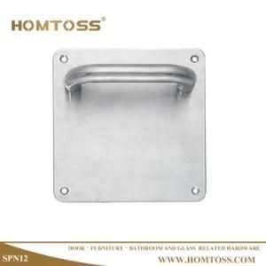 Public Toilet and Washroom Stainless Steel Indicator Board Plate Number Push and Pull Sign Plate with Handle (SPN12)