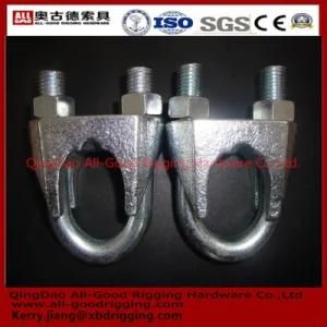 Fasteners Galvanized Casted Stainless Steel Wire Rope Clip DIN 741 1142