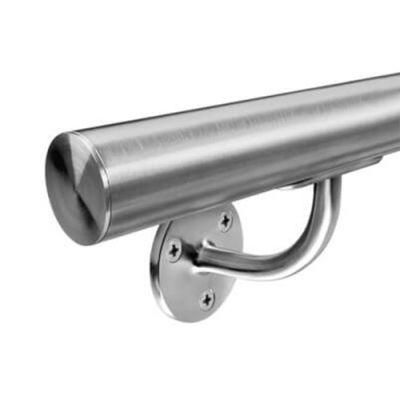 Stainless Steel Glass Railing Fitting Handrail Bracket Tube Baluster Support Staircase Balustrade Brackets