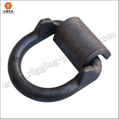 High Quality Rigging D Ring with Supporting Point|Customized Forged Lashing D Ring