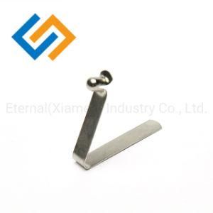 Flat Press-Button Spring Telescopic Switch Leaf Spring for Retractable Crutch and Children&prime;s Play Bed