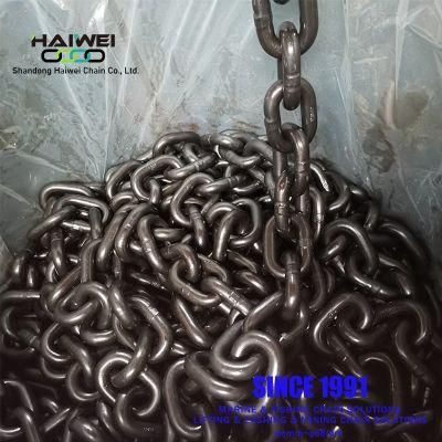 Haiwei Brand Stainless Steel Link Lifting Chain with DIN Standard for Rigging Hardware