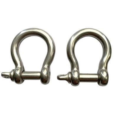 Stainless Steel Roller Shackle Boomerang Large Lifting Rated Bow Shackles