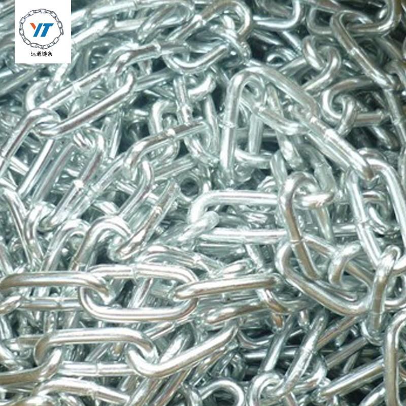 Welded Hot DIP Galvanized and Electro Galvanized Twisted Link Chain