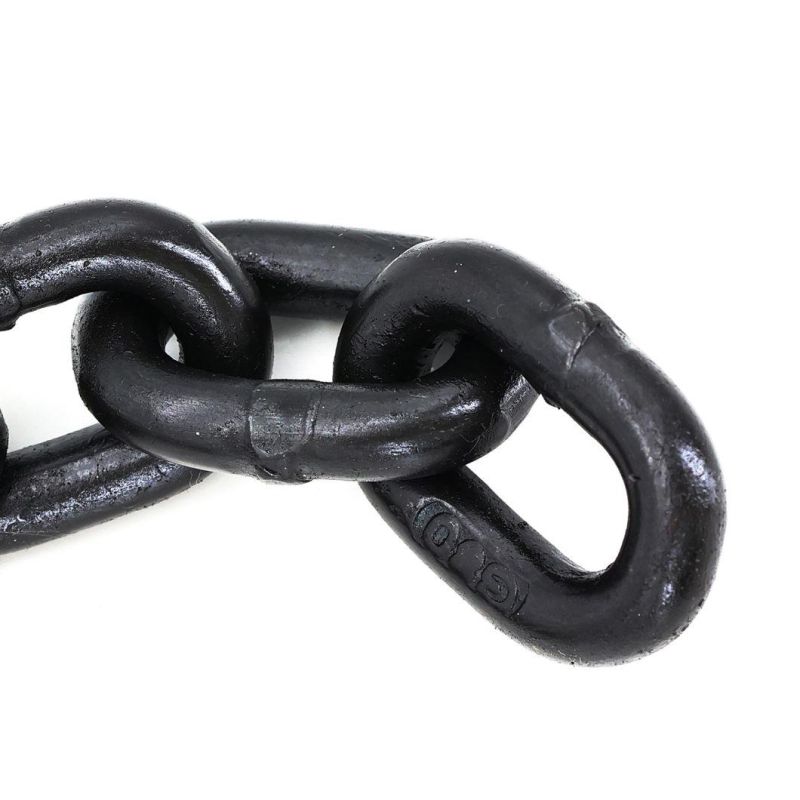 High Tension G80 Alloy Steel Black Link Chain