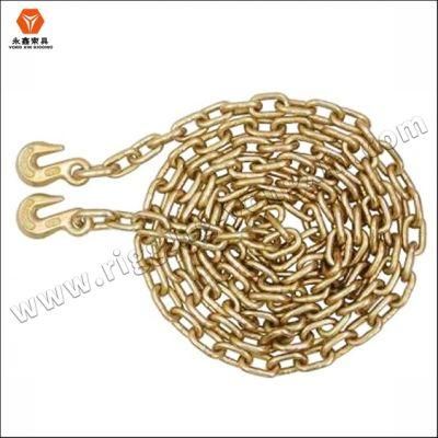 G70 Alloy Steel Transport Towing Binder Chain with Hook