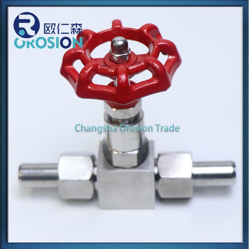 High Pressure 6000 Psi 2 Way Stainless Steel Weld Needle Valve
