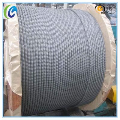 Electro Galvanized Steel Wire Rope 7X19