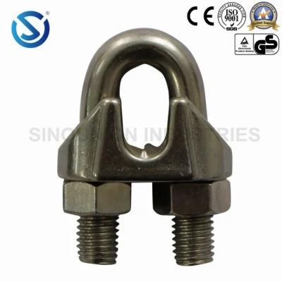 Stainless Steel DIN741 Wire Rope Clips AISI304 or AISI316