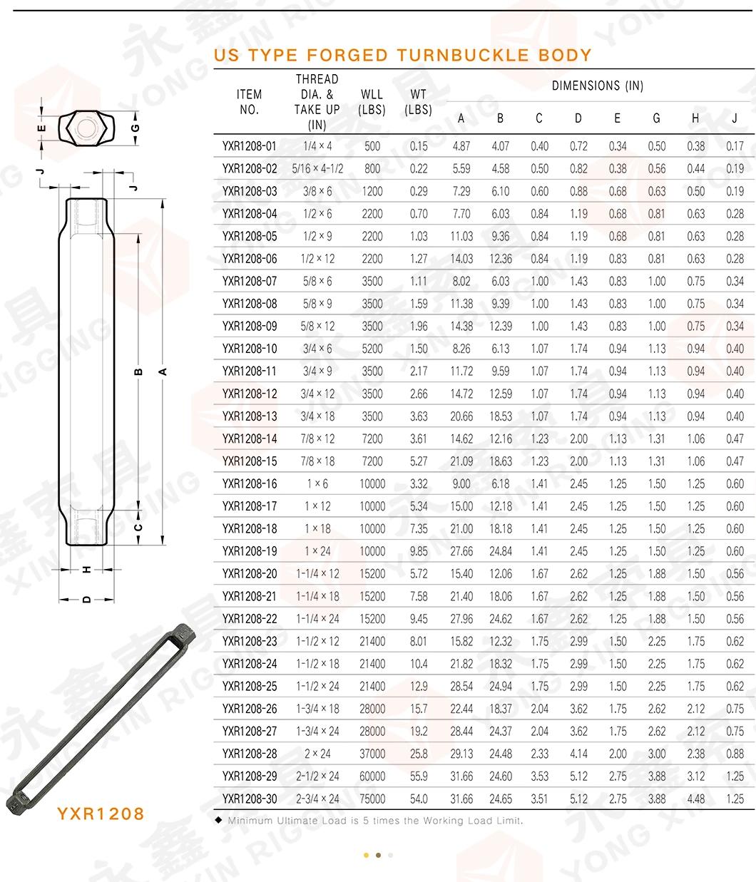 Turnbuckle High Quality DIN1480 Galvanized Drop Forged Eye Hook Turnbuckle