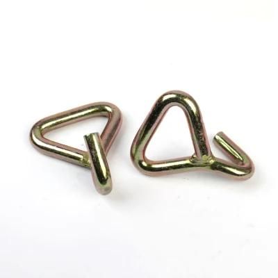 Customized Manufacturer Heavy Duty Double Metal J Hook for Ratchet Buckle