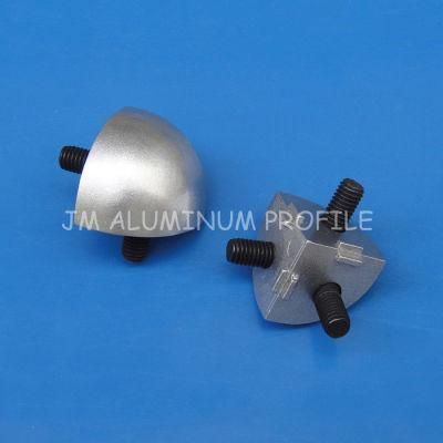 3 Way Aluminum Corner Bracket for Industrial Aluminum Profile