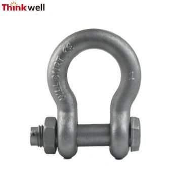Us G2130 Forged Galvanized Bolt Type Anchor Shackle