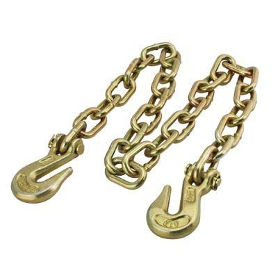 Factory Wholesale 5/16&quot; G70 Transport Towing Chain Sling with Grab Hook