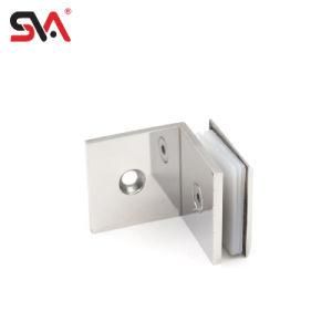 Sva-016A China Quality Supplier Stainless Steel 90 Degree Glass to Wall Clamp