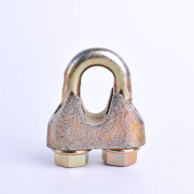 1/8 Inch Wire Rope Cable Clip Iron for Rigging Hardware Zinc Plated Steel Wire Rope Clips Assortment Wire Rope Cable Clip Clamp