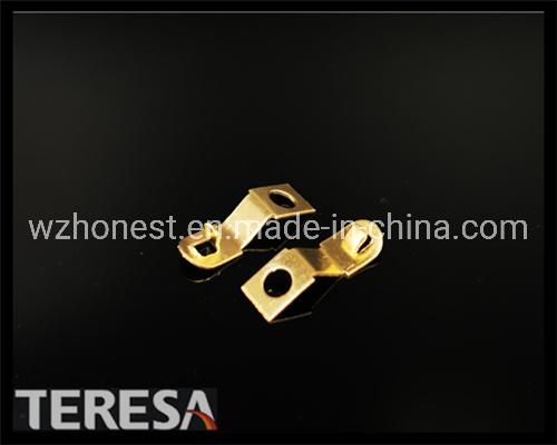 Metal Stamping Part Electrical Metal Phosphor Bronze Spring Contact Bridge with Agcdo Silver Contact Tip