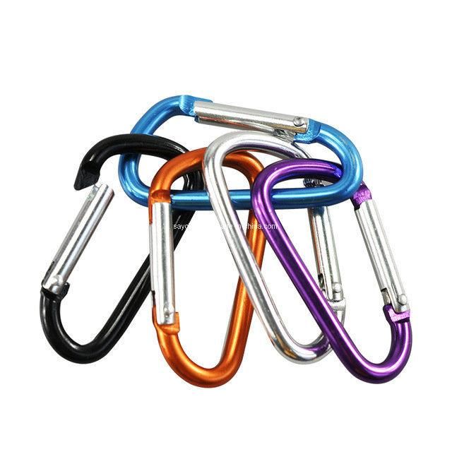 Safety Buckle Keychain Climbing Carabiner Camping Hiking Hook