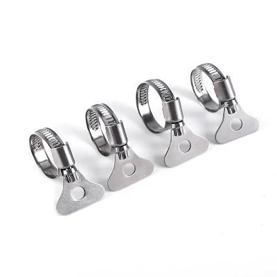 Stainless Steel German Type Hydraulic Hose Clamps with Butterfly Handle