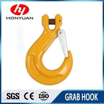 Eye Hoist Hook with Latch Forged Hook for Sling