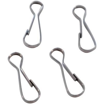 Metal Spring Hooks Purse Pulis Snap Clip for Lanyard ID Card