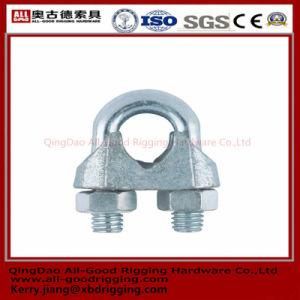 DIN741 Galvanized Fasteners Malleable Iron Wire Rope Clamp
