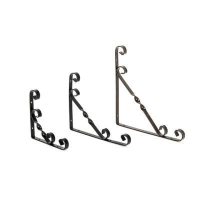 Matt Classic Welding Shelf Bracket with Hook