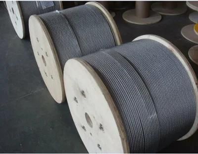 Galvanized Steel Cable 6X19+Iwrc with Best Price