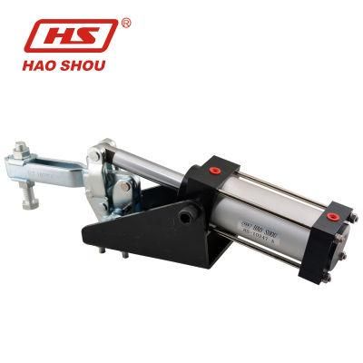 Haoshou HS-10247-a G1/8&prime;&prime; Pneumatic Air Powered Hold Down CNC Clamps for Assembly and Welding