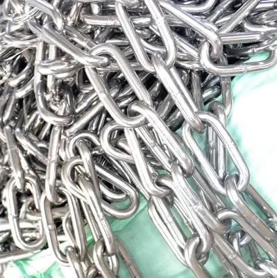 High Polished Smooth Welded Point Stainless Steel 304 Chain