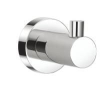 Wall Mounted Zinc Alloy Round Robe Hook