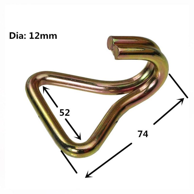 Hot Sale Tie Down Accessory Double J Hook for Lashing
