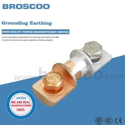 Copper Aluminium Joint Bimetallic Tape Joint Connector Price for Lighting Protection