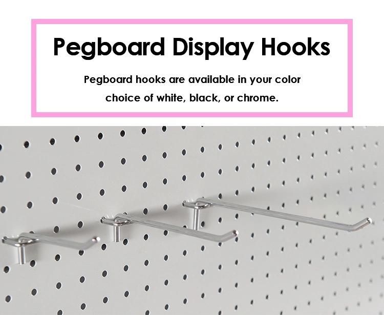 Supermarket Pegboard Hook Metal Display Hook