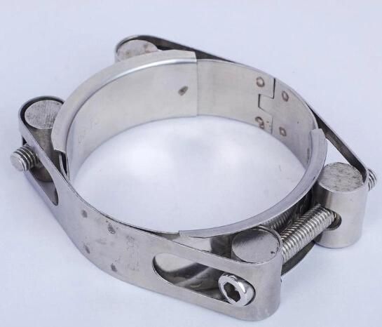 Stainless Steel Pipe Clamps Crimp Hose Clamps Plastic Tube Clamp