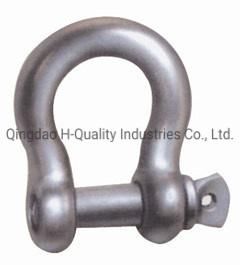 Drop Forged Screw Pin Anchor Shackle with or Without Collar