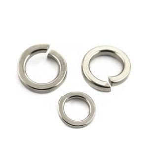 Factory Wholesale Stainless Steel Split Lock Washer Custom Metal Lock Spring Washer