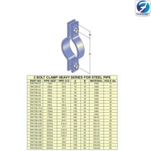Bolted Clamp for Steel Pipe (FM170H Series)
