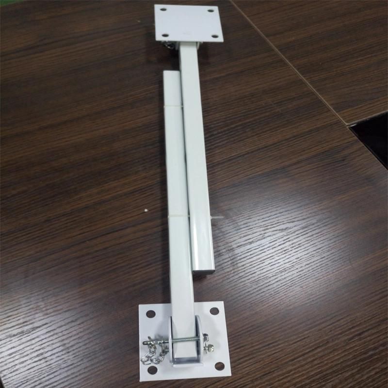White Laundry Angled Rack Shelf Bracket