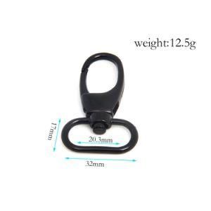 Hot Sale Stainless Steel Pet Swivel Snap Hook for Bag Accessories Dog Clips (HS6075)
