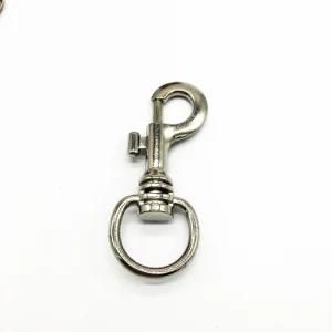 Hot Sale Zinc Alloy Pet Swivel Snap Hook for Leash Collar Bag (HSG0011)