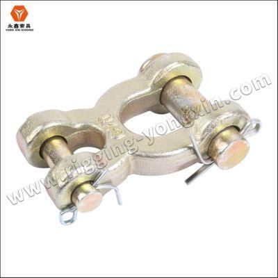 Hot Sale Drop Forged H Type Twin Clevis Link for Chain