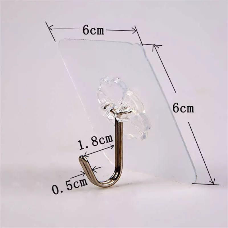 Transparent Super Strong Sticky Hanging Hook