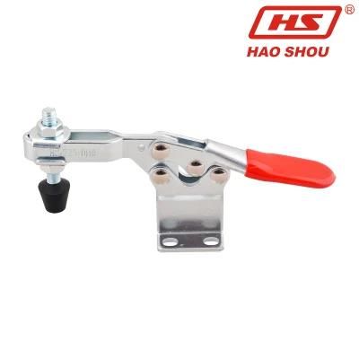 Taiwan Haoshou HS-225-Dhb Anti-Slip Quick Release Tool Horizontal Handle Toggle Clamp for Closures